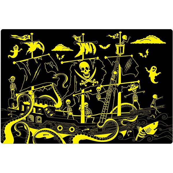 Puzzle THE LEARNING JOURNEY Barca piratilor TLJ113851, 3 ani+, 100 piese