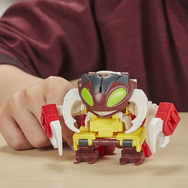 Figurina TRANSFORMERS Cyberverse 1 Step Decepticon Repugnus E3522_E7073, 6 ani+, multicolor