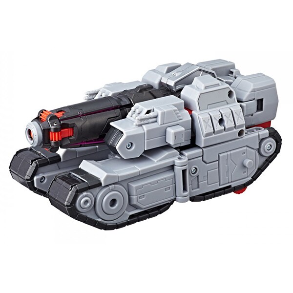 Figurina TRANSFORMERS Ultimate Robot Megatron Fusion Mega Shot E1885_E2066, 6 ani+, gri-rosu