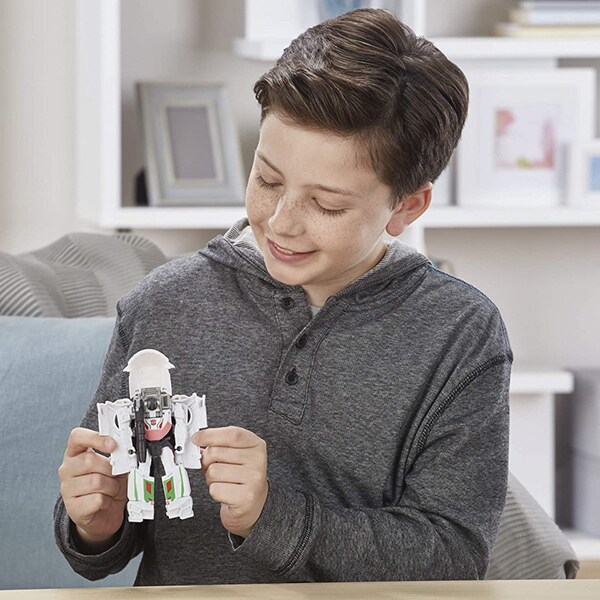 Figurina TRANSFORMERS Cyberverse Wheeljack E3522_E3646, 6 ani+, alb-gri