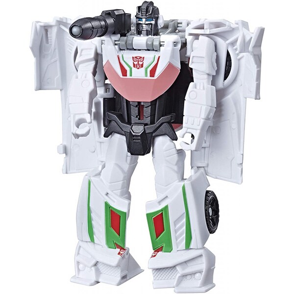 Figurina TRANSFORMERS Cyberverse Wheeljack E3522_E3646, 6 ani+, alb-gri