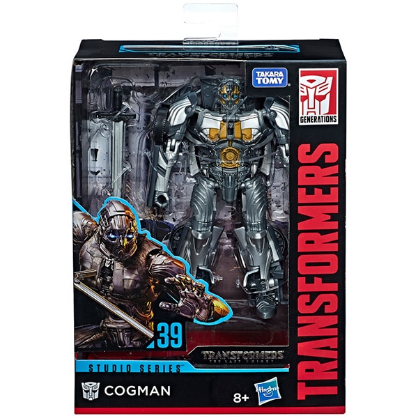 Figurina TRANSFORMERS Deluxe Decepticon Cogman E0701_E4700, 6 ani+, gri-argintiu
