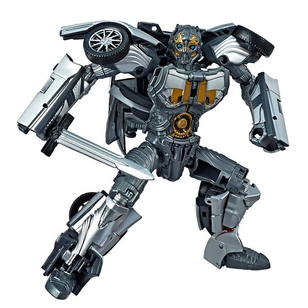 Figurina TRANSFORMERS Deluxe Decepticon Cogman E0701_E4700, 6 ani+, gri-argintiu