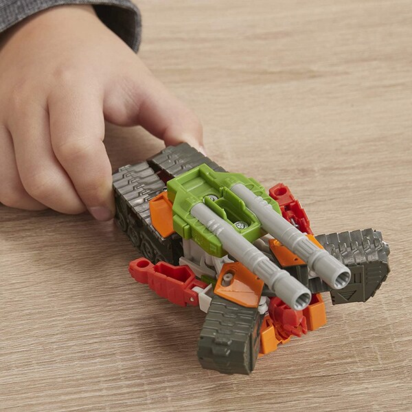 Figurina TRANSFORMERS Cyberverse Bludgeon E3522_E7071, 6 ani+, multicolor