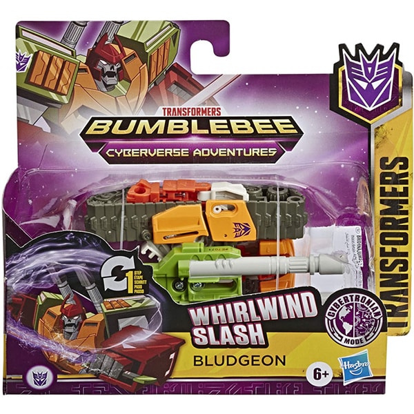 Figurina TRANSFORMERS Cyberverse Bludgeon E3522_E7071, 6 ani+, multicolor