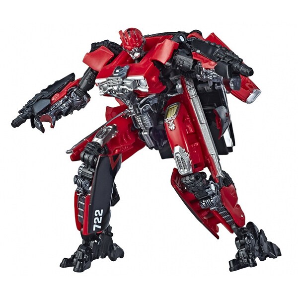 Figurina TRANSFORMERS Shatter seria Deluxe Studio E0701_E3831, 6 ani+, rosu-gri inchis