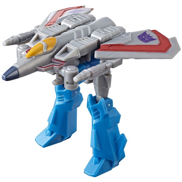 Figurina TRANSFORMERS Cyberverse Action Attackers Warrior Starscream E1883_E1894, 6 ani+, multicolor