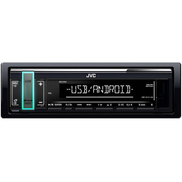 Player auto JVC KD-X161, 4 x 50W, USB