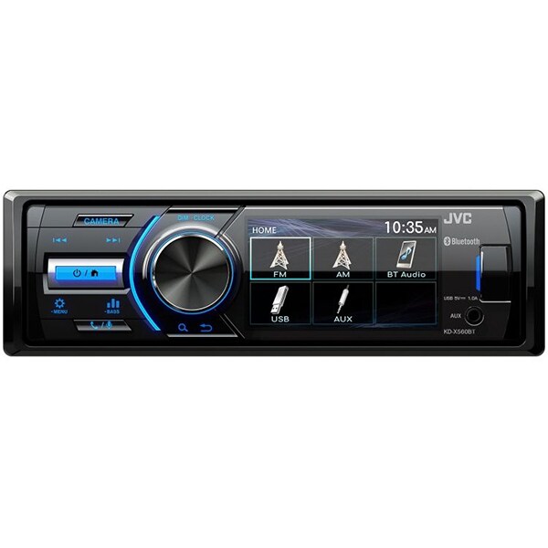 Player auto JVC KD-X560BT, 4 x 45W, Bluetooth, USB