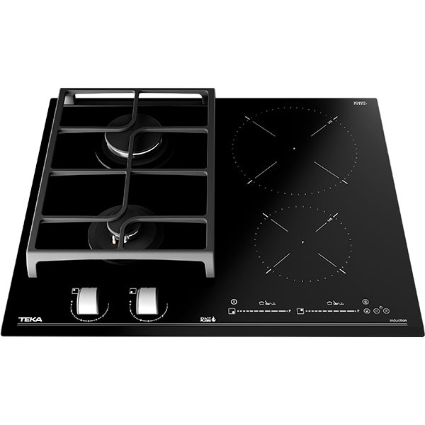 Plita incorporabila TEKA JZC 64322 ABN BK, 4 arzatoare, Mixta, negru