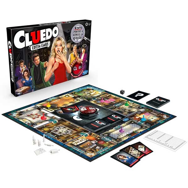 Joc de societate HASBRO Cluedo Liars E9779, 8 ani+, 2-6 jucatori