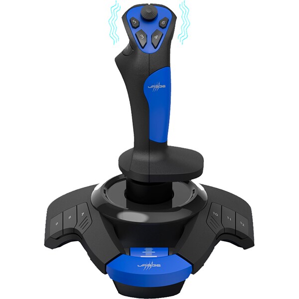 Joystick HAMA uRage Airborne 300, (PC), negru-albastru