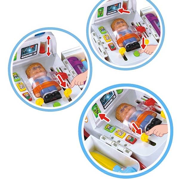 Jucarie interactiva HOLA Ambulanta muzicala cu functiuni 836, 3 ani+, multicolor