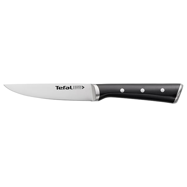 Cutit utilitar TEFAL Ingenio Ice Force K2320914, 11cm, inox, negru