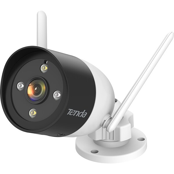 Kit supraveghere video TENDA K4W-3TC, 4 camere, 1080P, Wi-Fi, 4 canale, alb