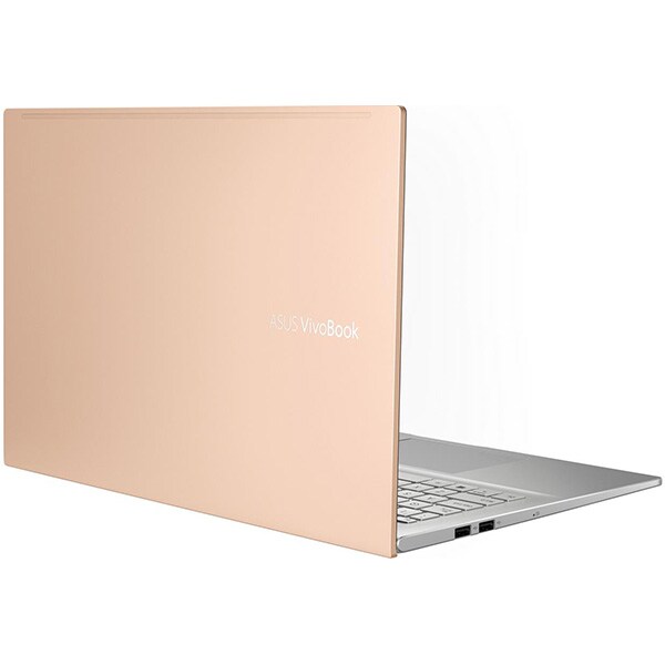 Laptop ASUS VivoBook 15 K513EA-L13133, Intel Core i7-1165G7 pana la 4.7GHz, 15.6" Full HD, 8GB, SSD 512GB, Intel Iris Xe, Free Dos, Hearty Gold