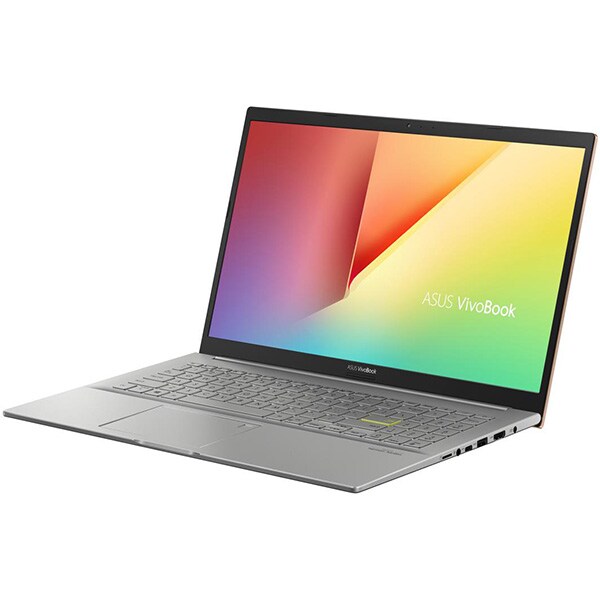 Laptop ASUS VivoBook 15 K513EA-L13133, Intel Core i7-1165G7 pana la 4.7GHz, 15.6" Full HD, 8GB, SSD 512GB, Intel Iris Xe, Free Dos, Hearty Gold