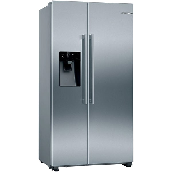 Side by Side BOSCH KAD93VIFP, No Frost, 562 l, H 178.7 cm, Clasa F, Dozator apa, inox