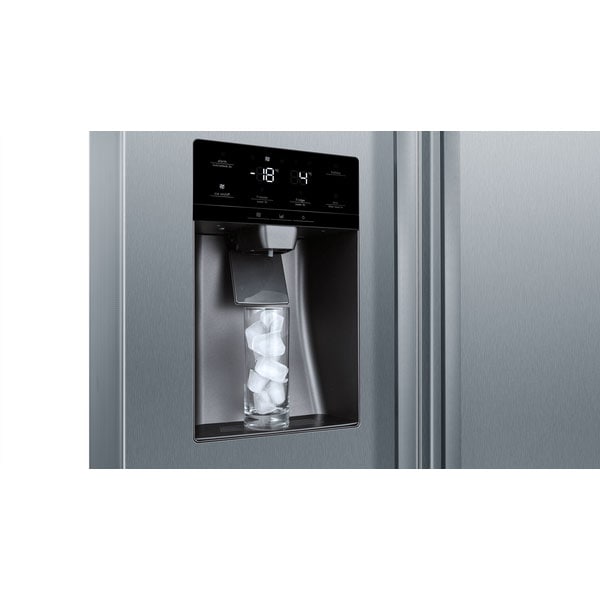 Side by Side BOSCH KAD93VIFP, No Frost, 562 l, H 178.7 cm, Clasa F, Dozator apa, inox
