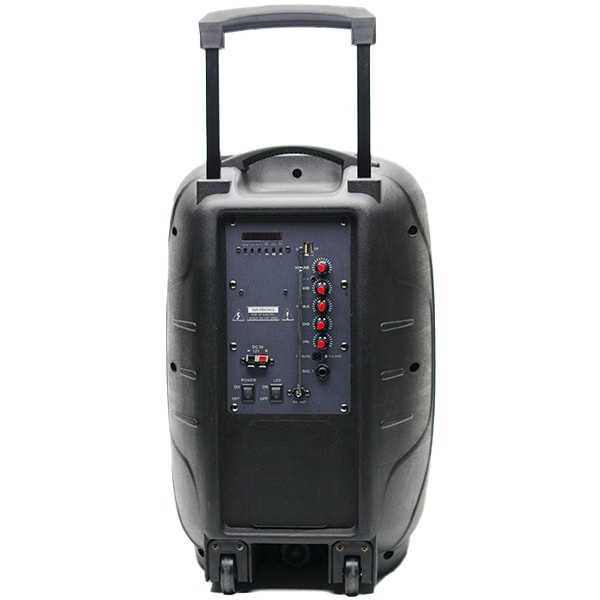 Boxa portabila cu microfon wireless FREEMAN Karaoke 1001, Bluetooth, USB, Radio FM, negru