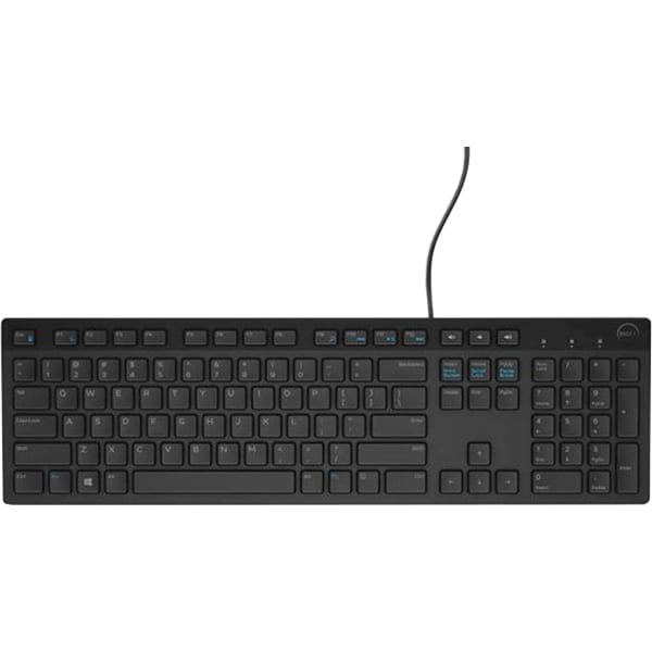 Tastatura cu fir DELL KB216, USB, negru