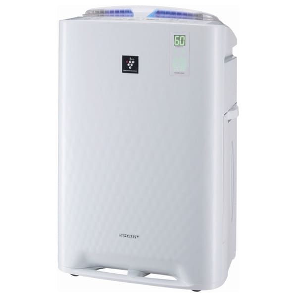 Purificator aer Sharp KC-A60EUW, 3 trepte de viteza, HEPA, ionizare, umidificare, alb