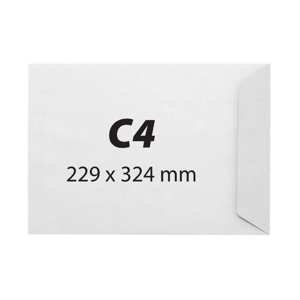 Plic pentru documente gumat VOLUM, C4, 25 bucati