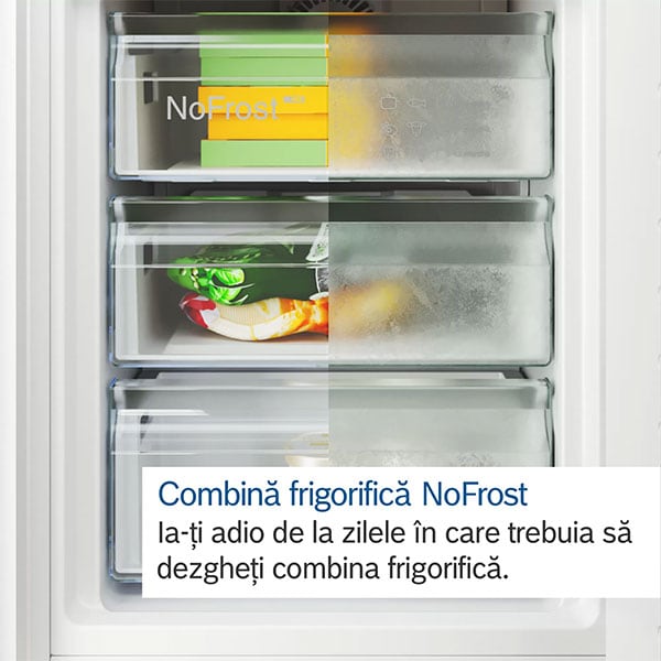 Side by Side BOSCH KFF96PIEP, No Frost, 573 l, H 183 cm, Clasa E, inox