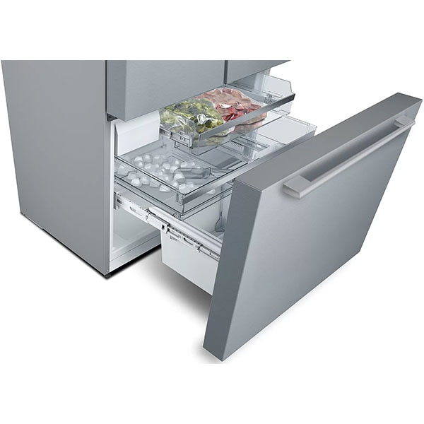 Side by Side BOSCH KFF96PIEP, No Frost, 573 l, H 183 cm, Clasa E, inox