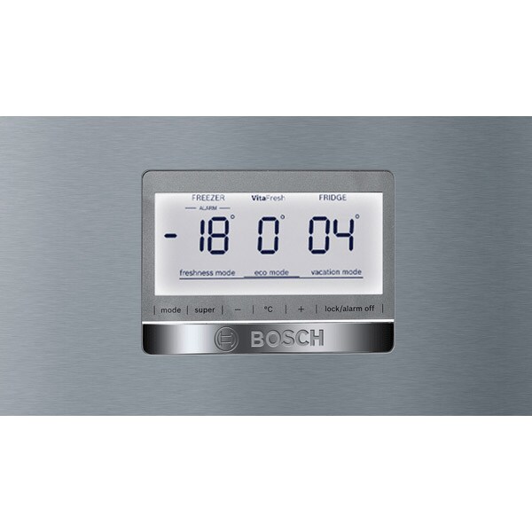 Combina frigorifica BOSCH KGF56PIDP, No Frost, 483 l, H 193 cm, Clasa D, inox antiamprenta