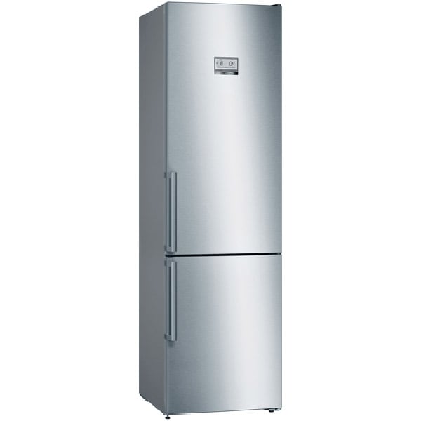Combina frigorifica BOSCH KGN39HIEP, No Frost, 368 l, H 204 cm, Clasa E, inox antiamprenta