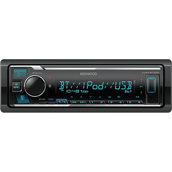 Player auto KENWOOD KMM-BT306, 4 x 50W, Bluetooth, USB