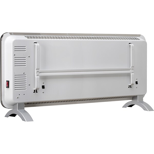 Convector electric de podea perete CONCEPT  KS4010, 2 trepte putere, 2000W, Telecomanda, Finisaj oglinda