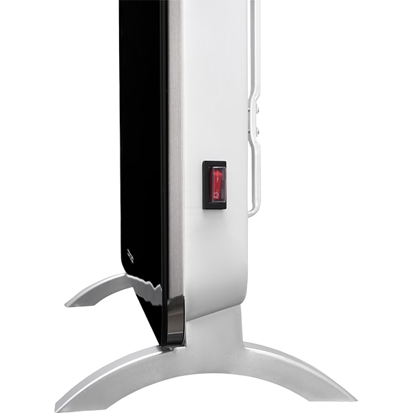 Convector electric de podea perete CONCEPT  KS4010, 2 trepte putere, 2000W, Telecomanda, Finisaj oglinda