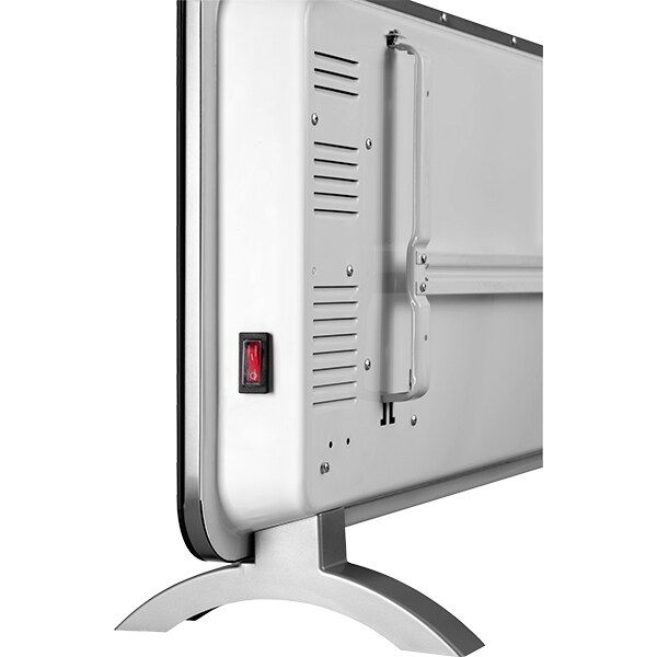Convector electric de podea perete CONCEPT  KS4010, 2 trepte putere, 2000W, Telecomanda, Finisaj oglinda