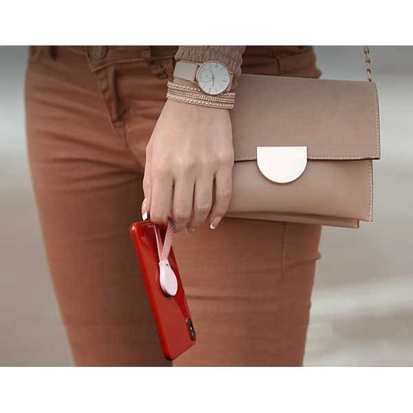 Curea prindere telefon PROMATE KickStrap-1, negru