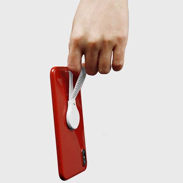 Curea prindere telefon PROMATE KickStrap-1, roz