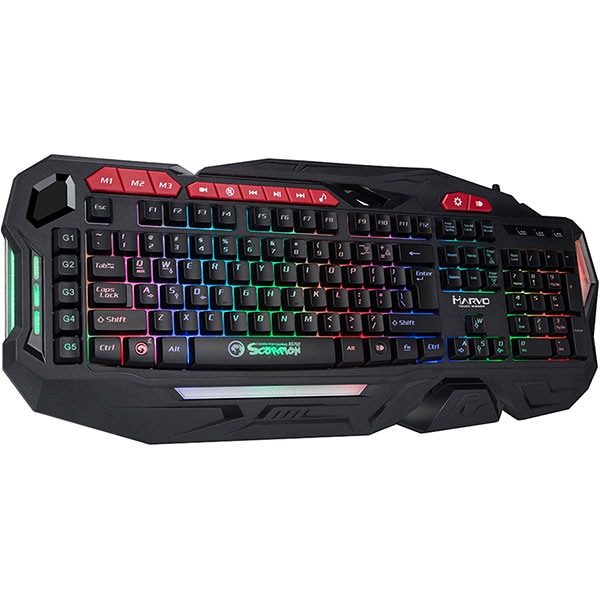 Kit Gaming 4 in 1 MARVO CM600, tastatura, mouse, casti, mousepad