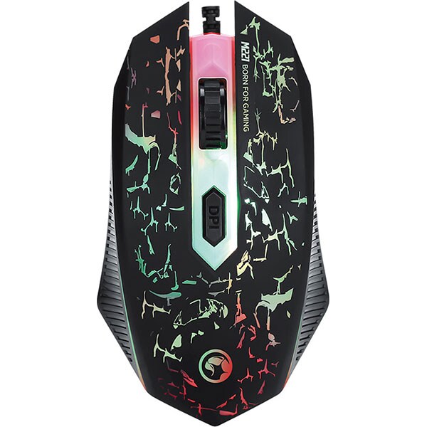 Kit Gaming 4 in 1 MARVO CM370, tastatura, casti, mouse, mousepad, negru
