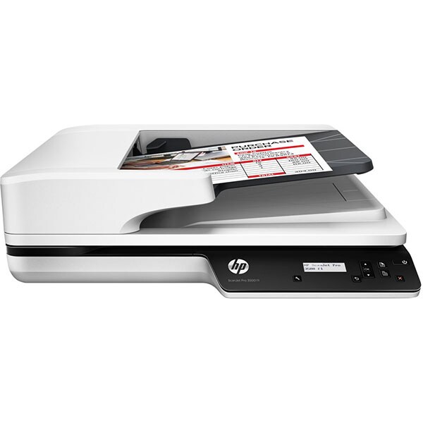Scanner HP ScanJet Pro 3500 f1, Letter, USB, Duplex, alb-negru