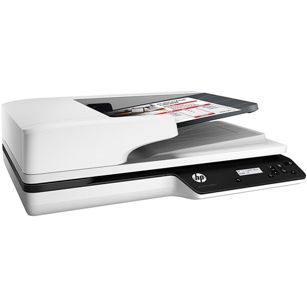 Scanner HP ScanJet Pro 3500 f1, Letter, USB, Duplex, alb-negru