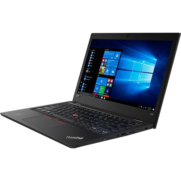 Laptop LENOVO ThinkPad L380, Intel Core i5-8250U pana la 3.4GHz, 13.3" Full HD, 8GB, SSD 256GB, Intel UHD Graphics 620, Windows 10 Pro, Negru