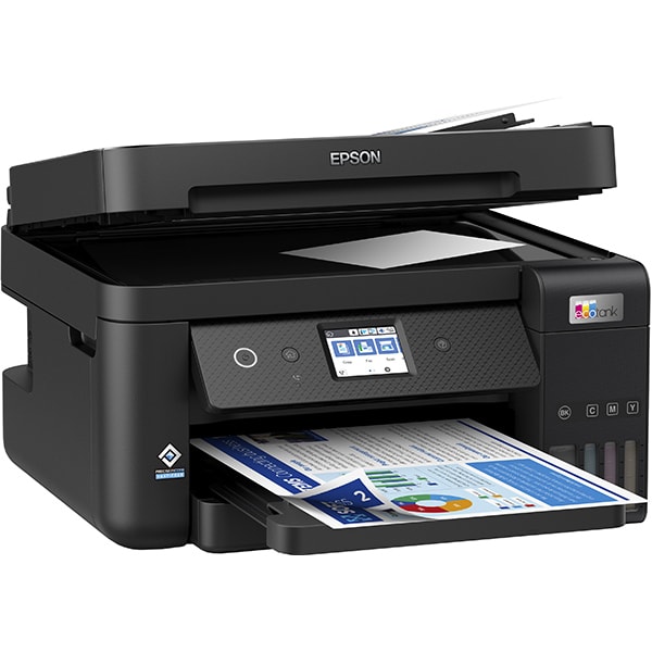 Multifunctional inkjet color EPSON EcoTank L6290 CISS, A4, USB, Wi-Fi, Retea, Fax