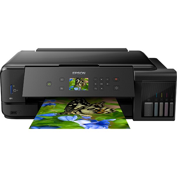 Multifunctional inkjet color EPSON EcoTank L7180 CISS, A3, USB, Wi-Fi, Retea
