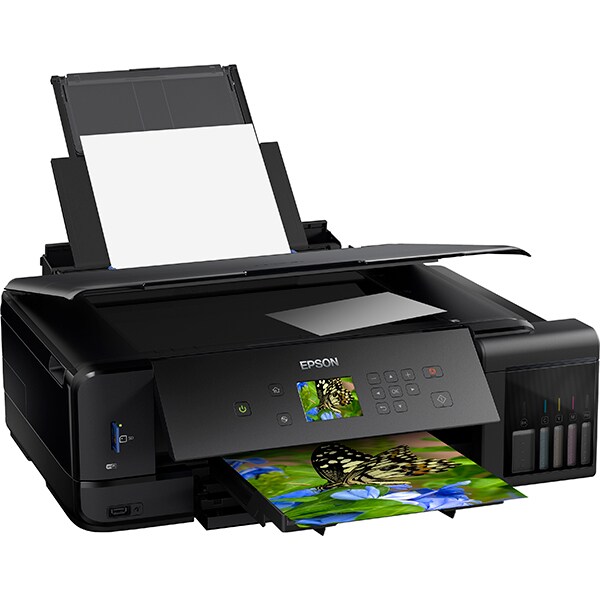 Multifunctional inkjet color EPSON EcoTank L7180 CISS, A3, USB, Wi-Fi, Retea