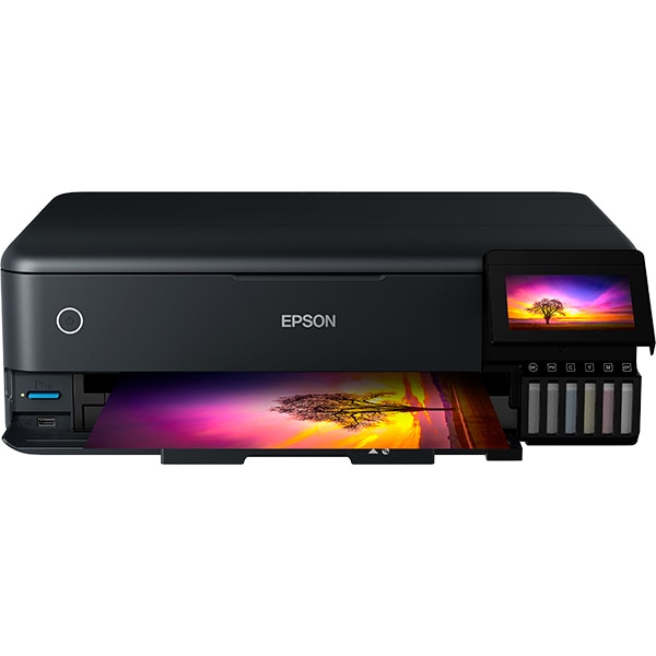 Multifunctional inkjet color EPSON EcoTank L8180 CISS, A4, USB, Wi-Fi, Retea