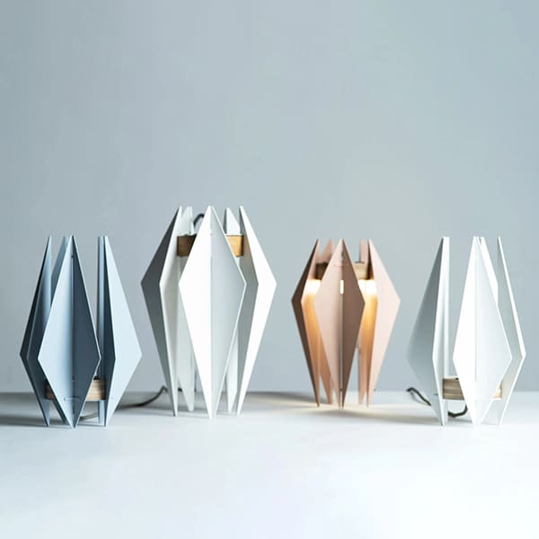 Lampa ambientala SPIN Hikari Small, roz