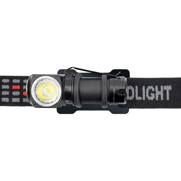Lanterna LED frontala PNI Adventure F75, 600 lumeni, Acumulator 700mAh, negru