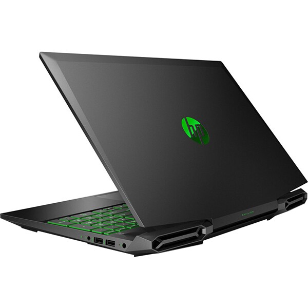 Laptop Gaming HP Pavilion 17-cd0021nq, Intel Core i7-9750H pana la 4.5GHz, 17.3" Full HD, 16GB, SSD 256GB + HDD 1TB, NVIDIA GeForce GTX 1660 Ti Max-Q 6GB, Free DOS, negru