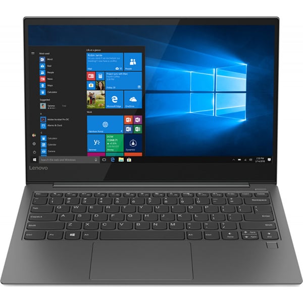 Laptop LENOVO Yoga S730-13IWL, Intel Core i5-8265U pana la 3.9GHz, 13.3" Full HD, 8GB, SSD 512GB, Intel UHD Graphics 620, Windows 10 Home, gri
